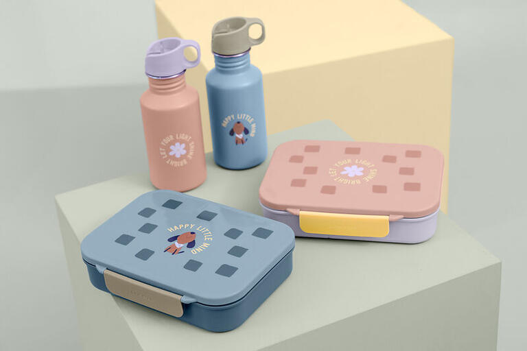 LUNCHBOX BENTO PARTY ROSE/LILAC