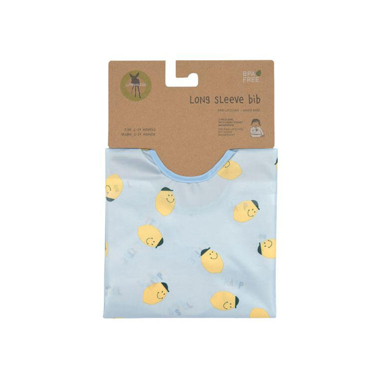 Pack babero manga limones Lässig