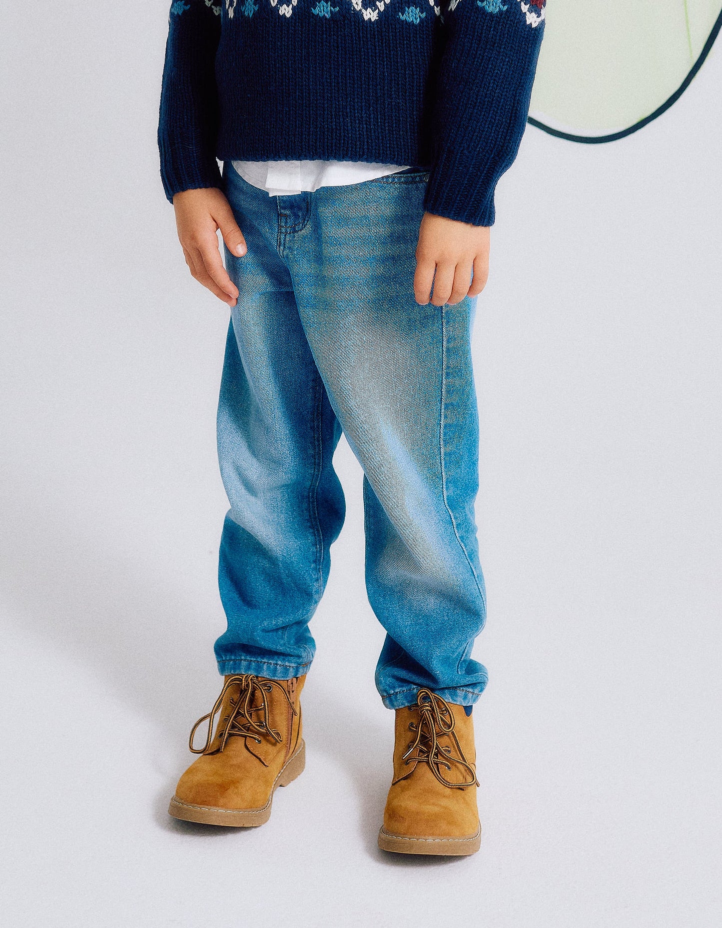 Pantalón Vaquero para Niño 'Straight' Azul