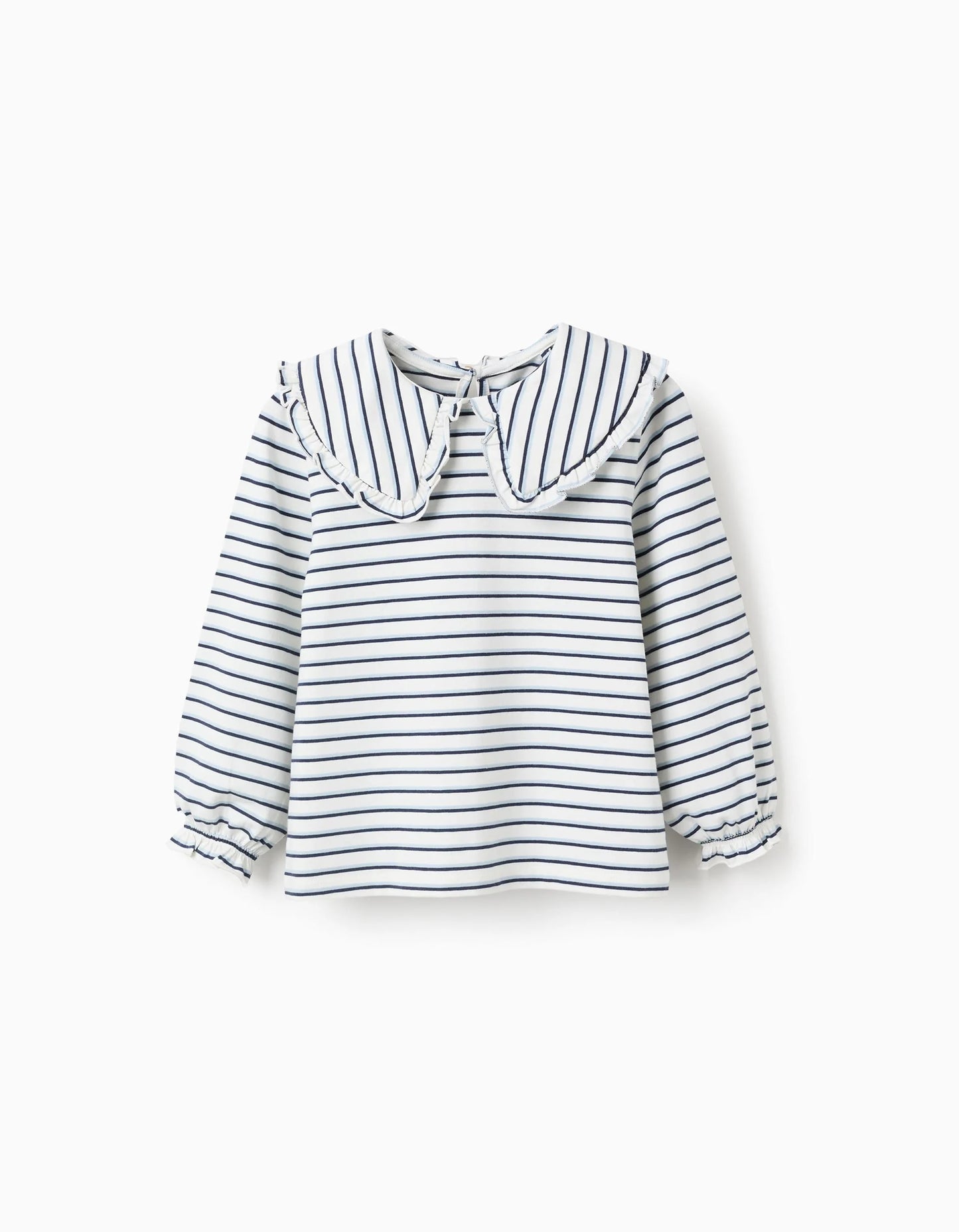 Camiseta rayas blanca