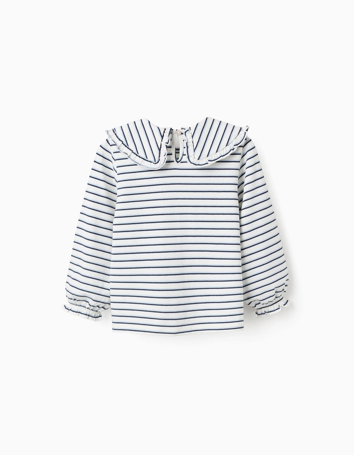 Camiseta rayas blanca