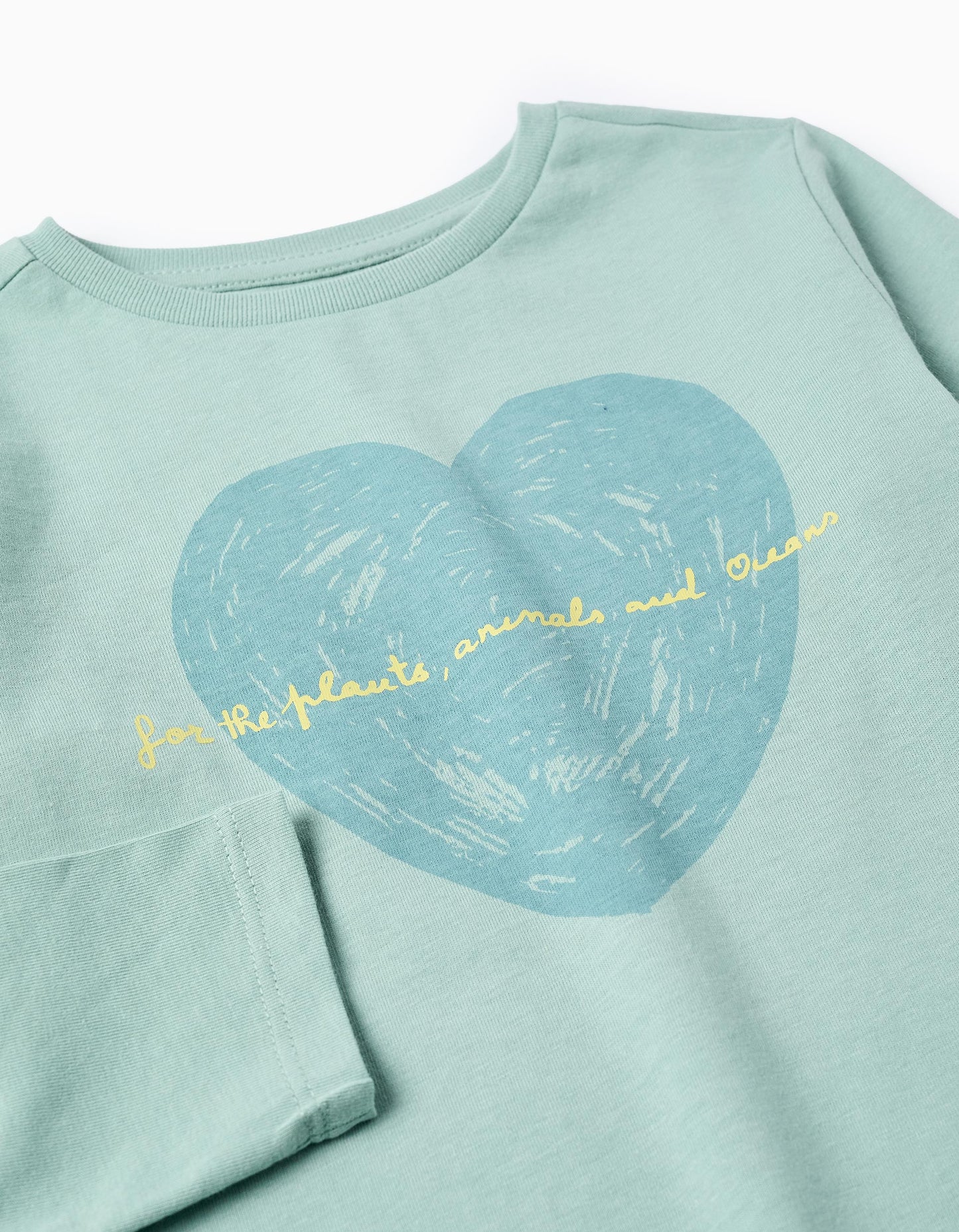 Camiseta de manga larga gris