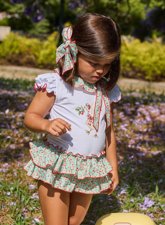 Conjunto niña Frambuesa La Martinica