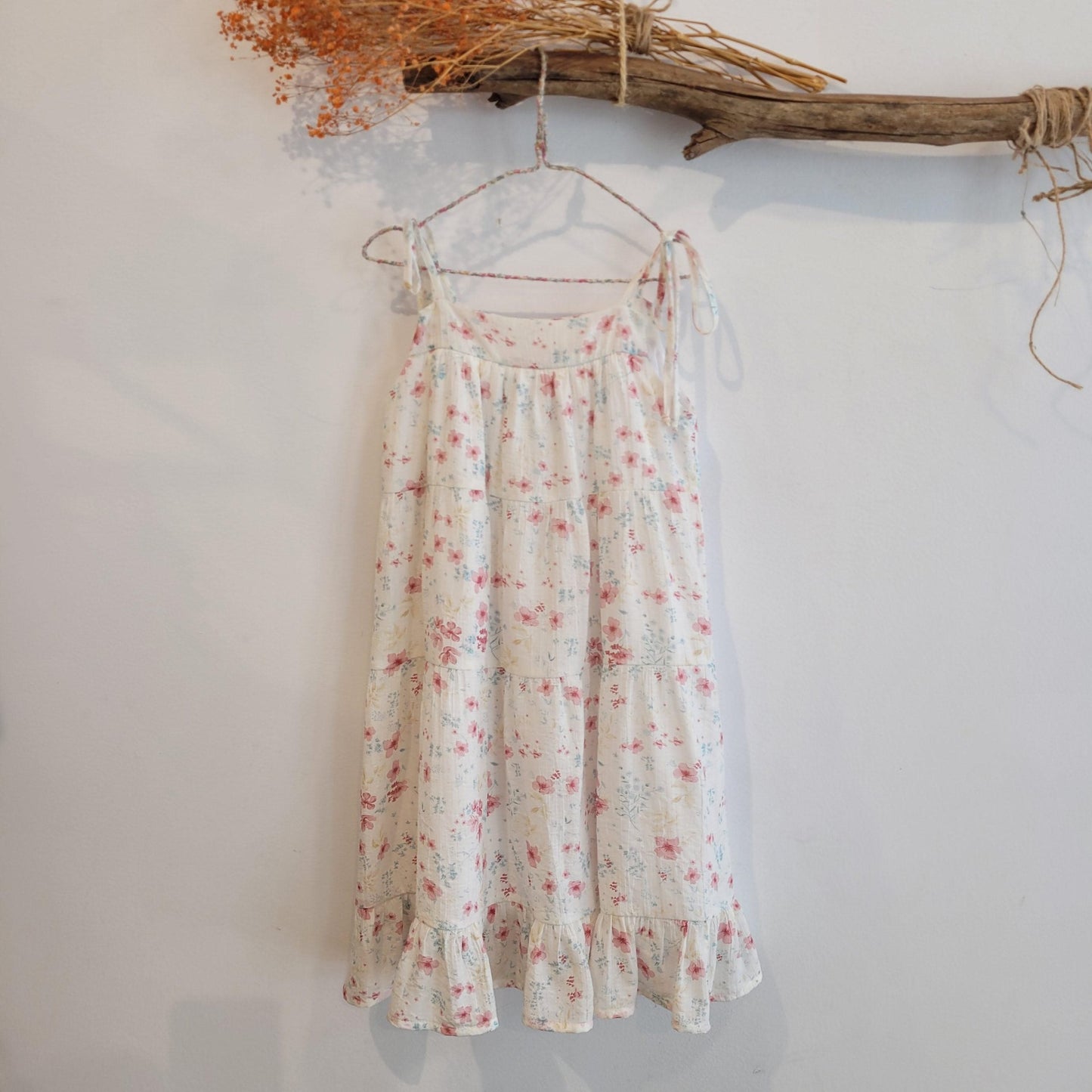 Vestido midi estampado de Mia y Lia
