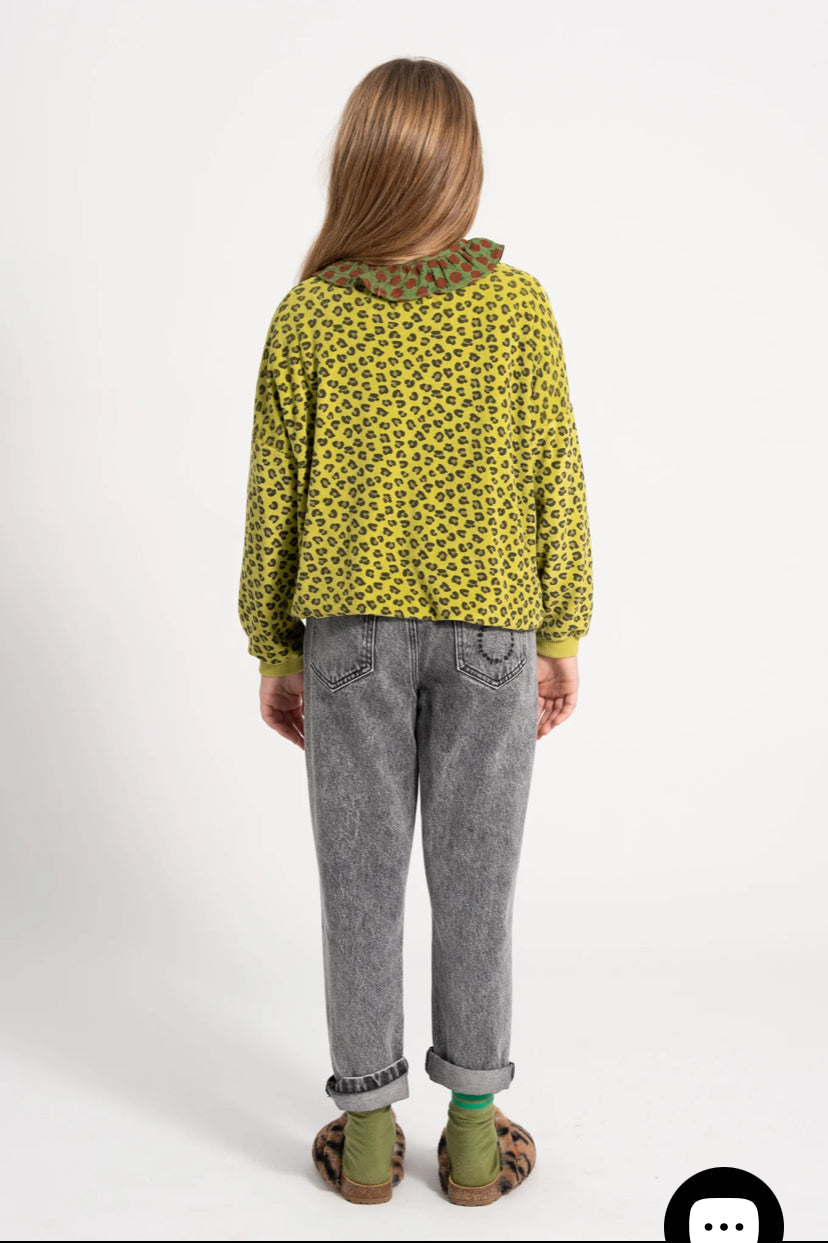 Sudadera verde con estampado animal de Piupiuchick