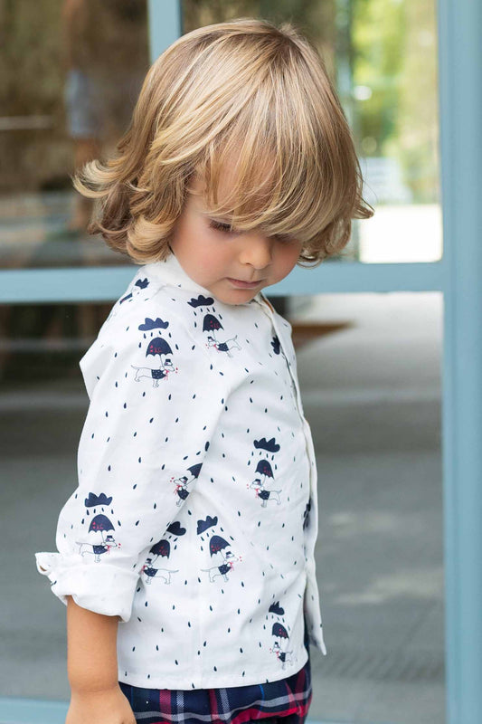 Camisa Teckel de Kids Chocolate
