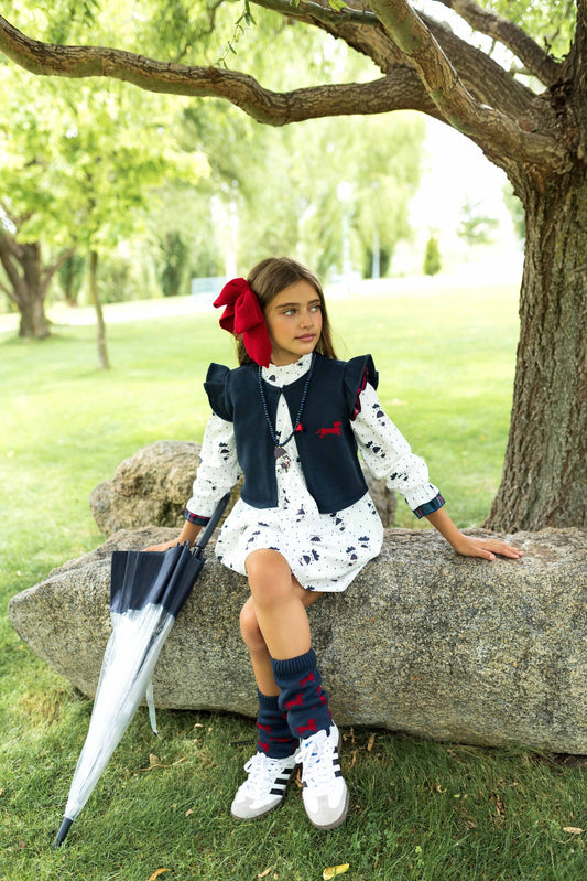 Vestido Teckel Kids Chocolate