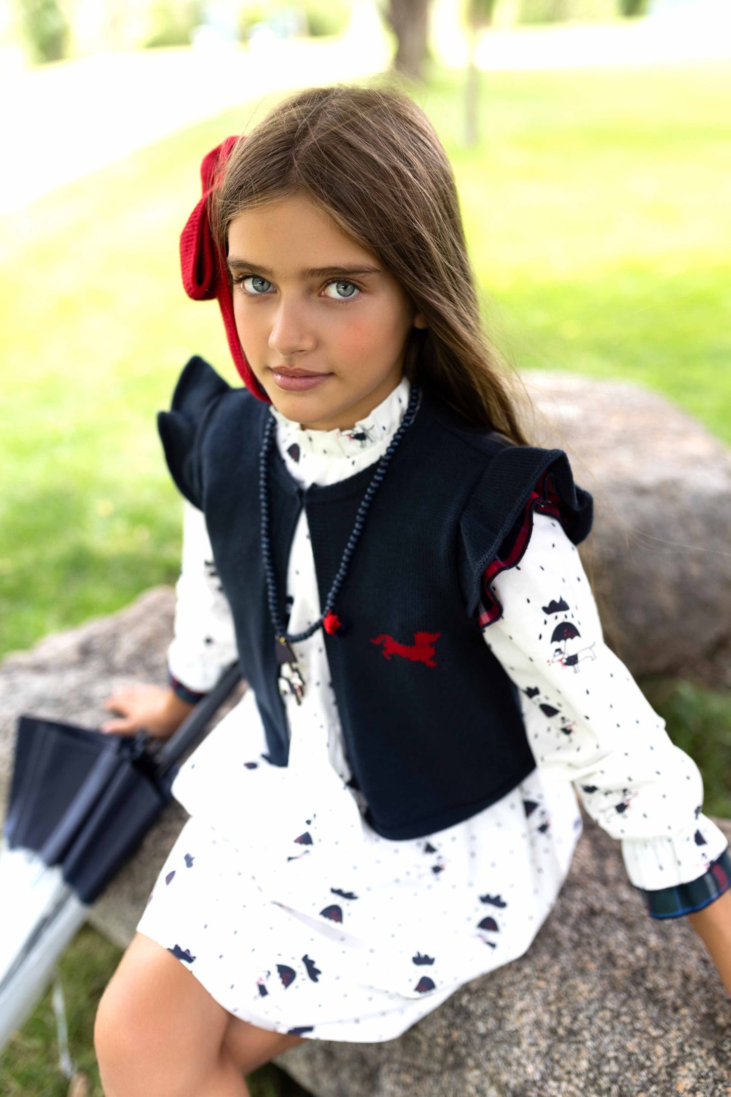 Vestido Teckel Kids Chocolate