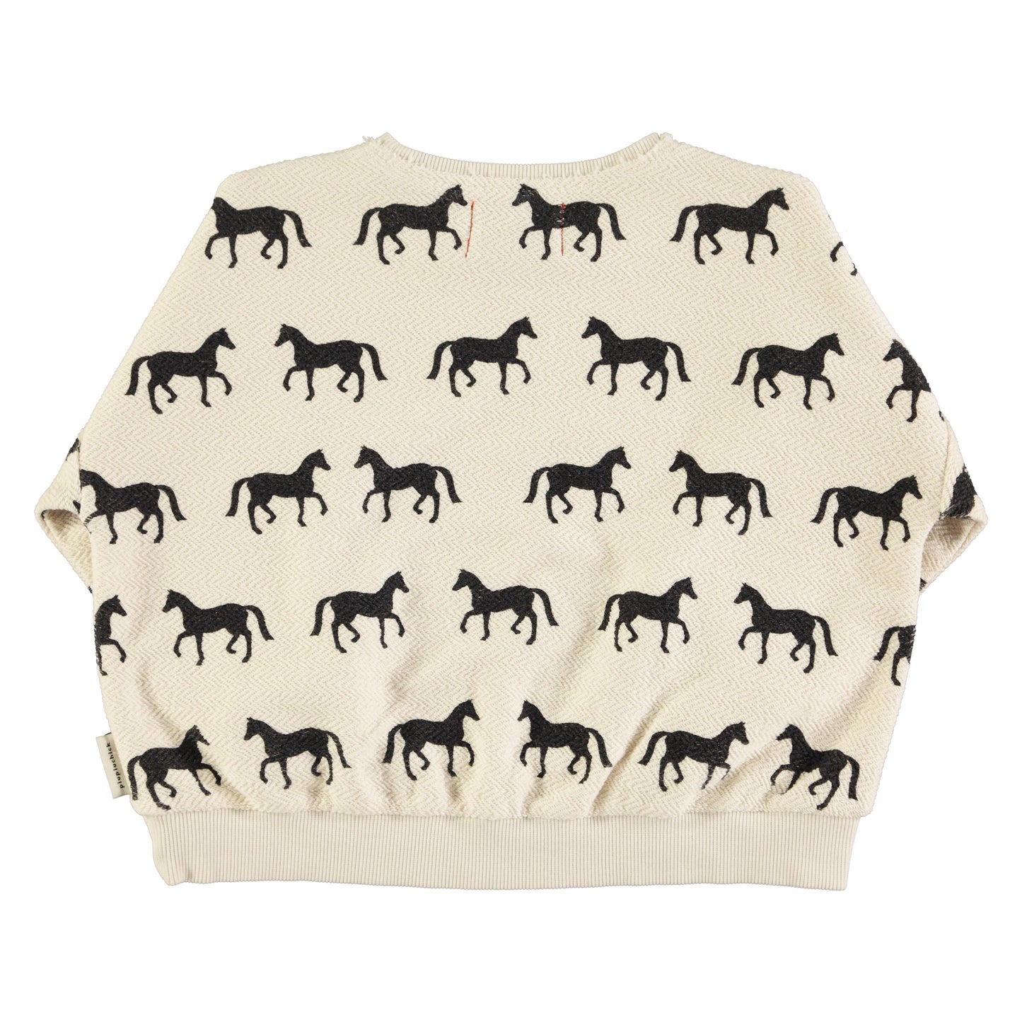 Sudadera caballos negros de Piupiuchick