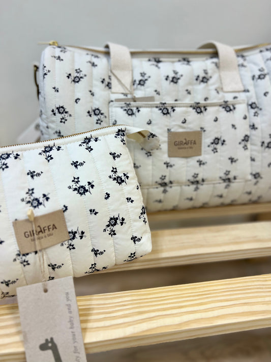 Neceser Greta La Giraffa Bianca e Blu.