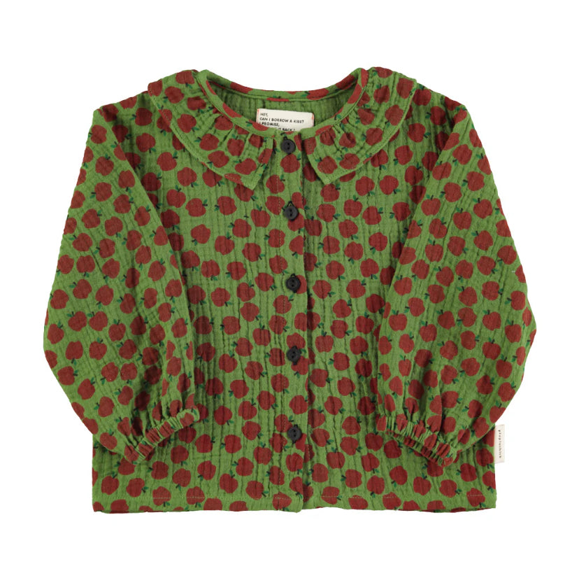 Blusa + falda manzanas verdes de Piupiuchick