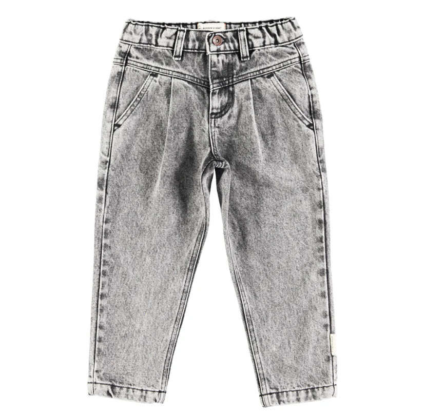 Vaquero Mom Fit negro de Piupiuchick