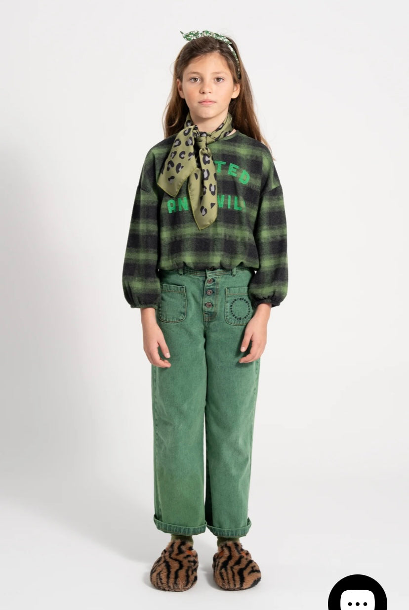 Pantalón Flare verde de Piupiuchick