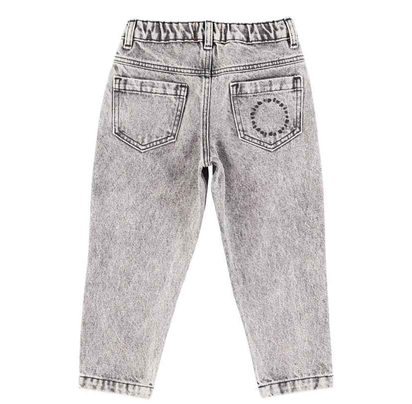 Vaquero Mom Fit negro de Piupiuchick