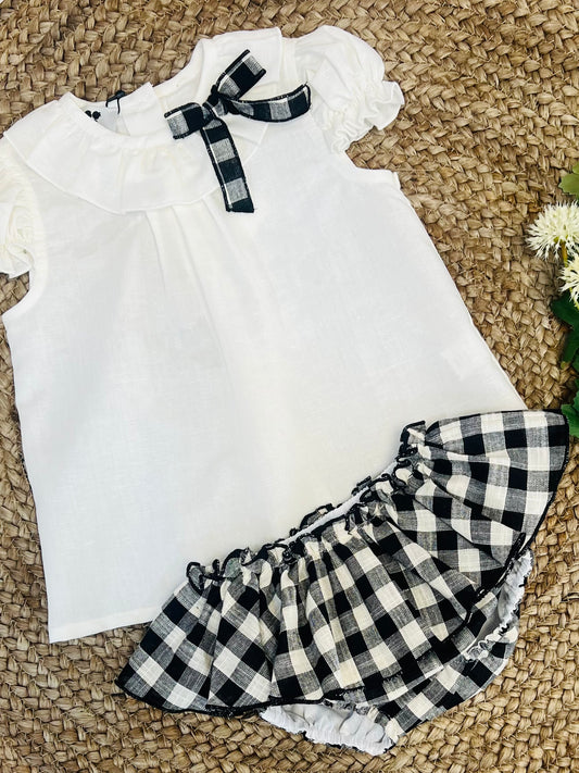 Conjunto Black&White La Martinica