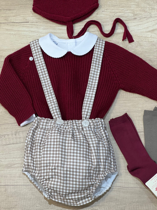 Conjunto niño Paloma de la O