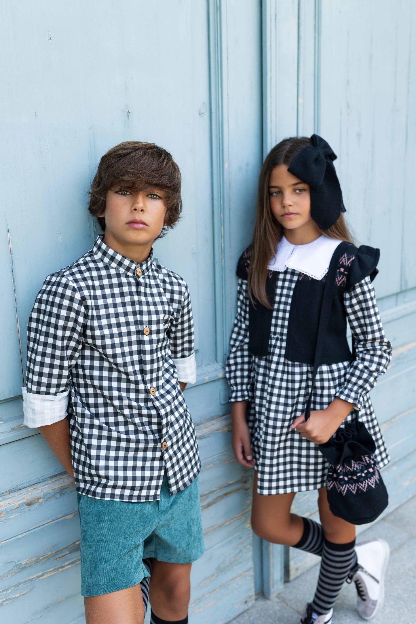 Lazo Punto Negro de Kids Chocolate