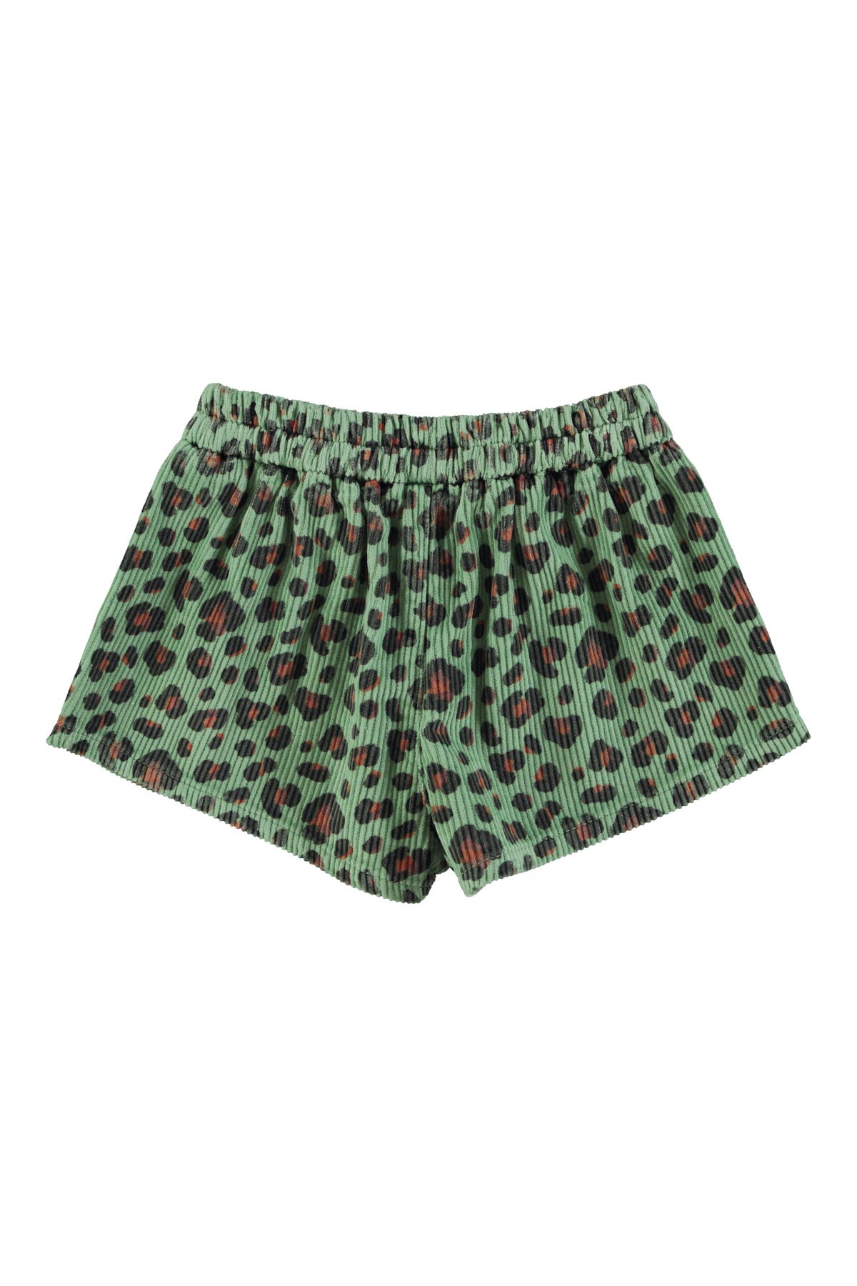 Shorts Verdes con estampado animal print