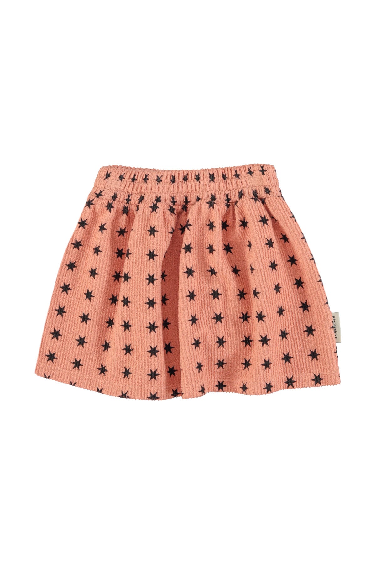Falda corta | Rosa con estrellas negras