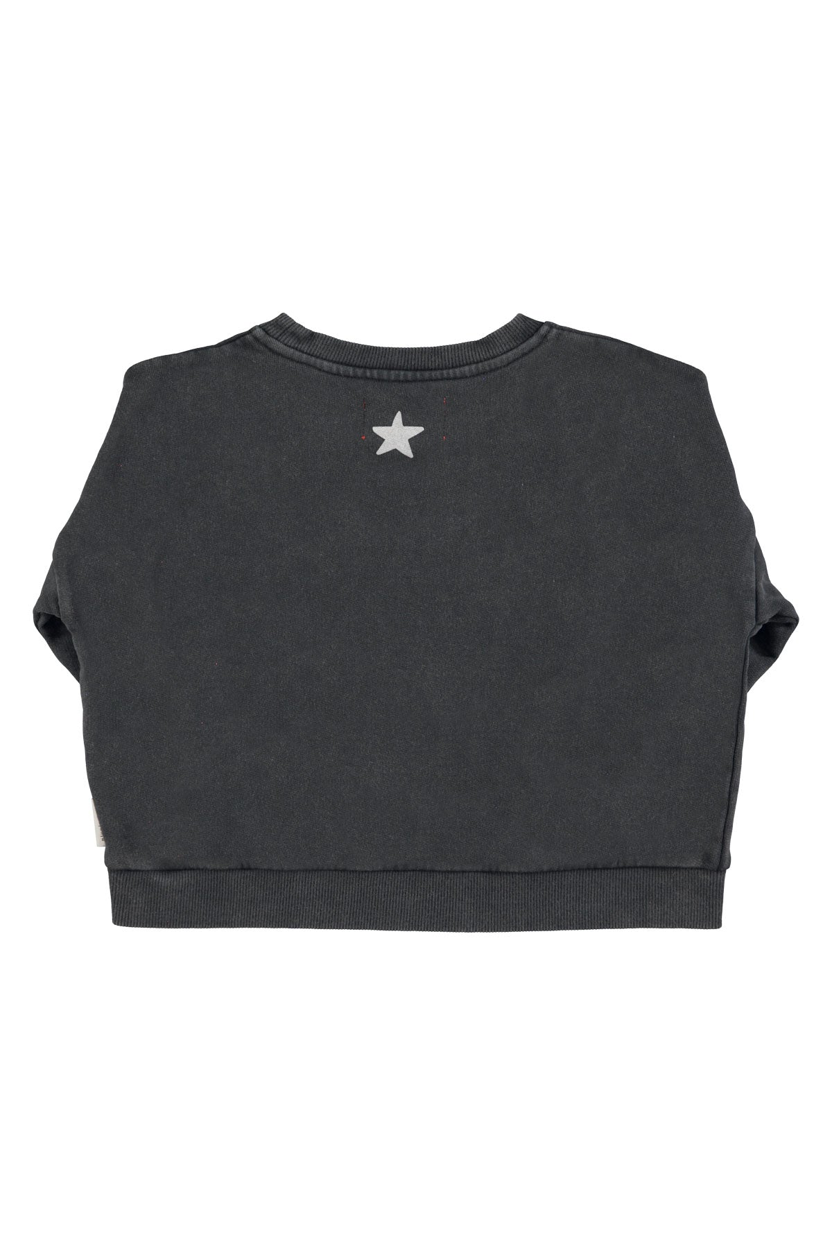 Sudadera | Negro descolorido con estampado de "Jimi Hendrix"