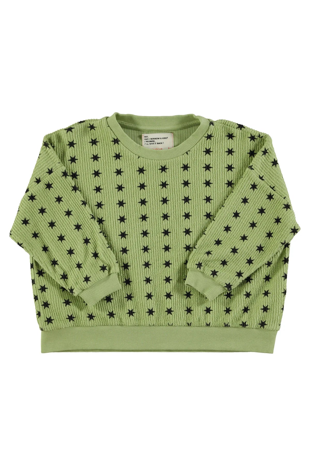 Sudadera | Verde con estrellas negras