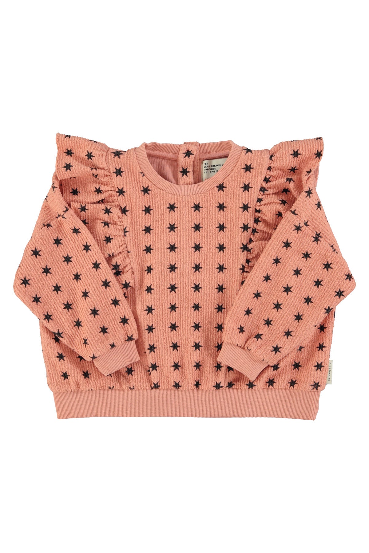 Sudadera | Rosa con estrellas negras