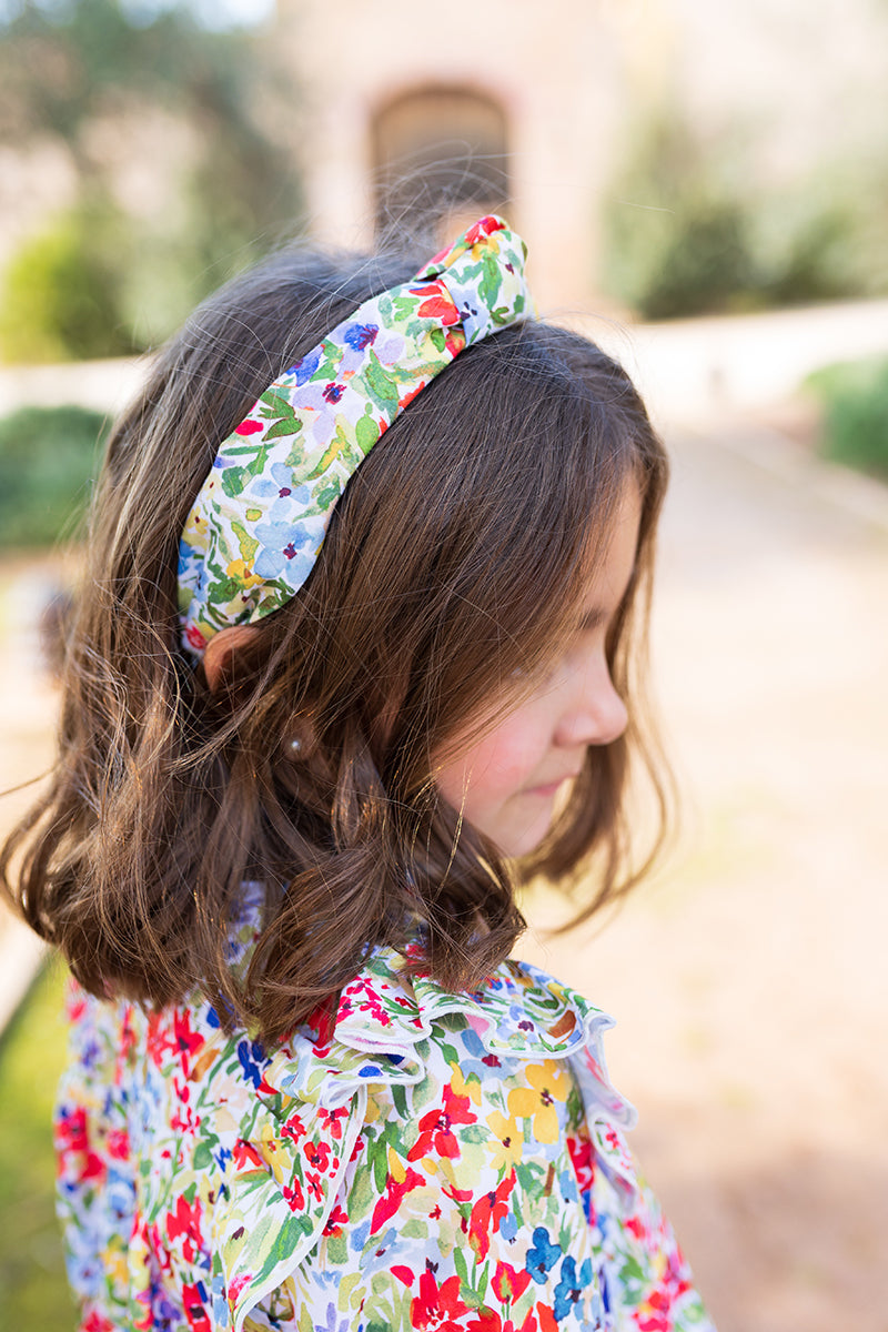 Diadema mil flores Kids Chocolate