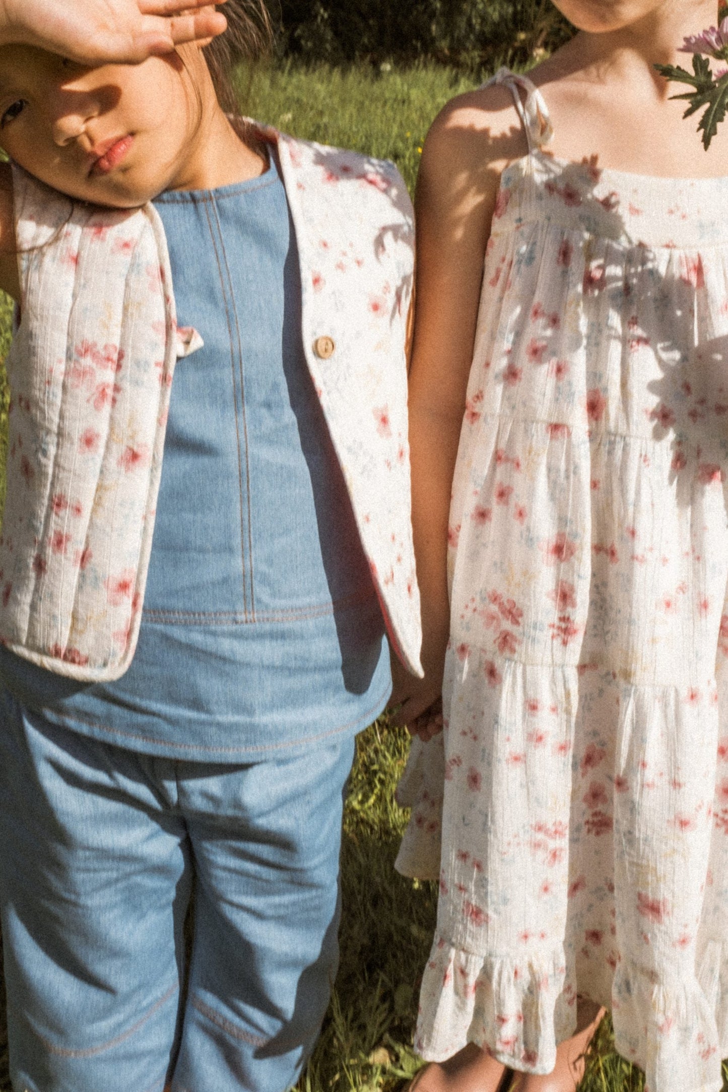 Vestido midi estampado de Mia y Lia