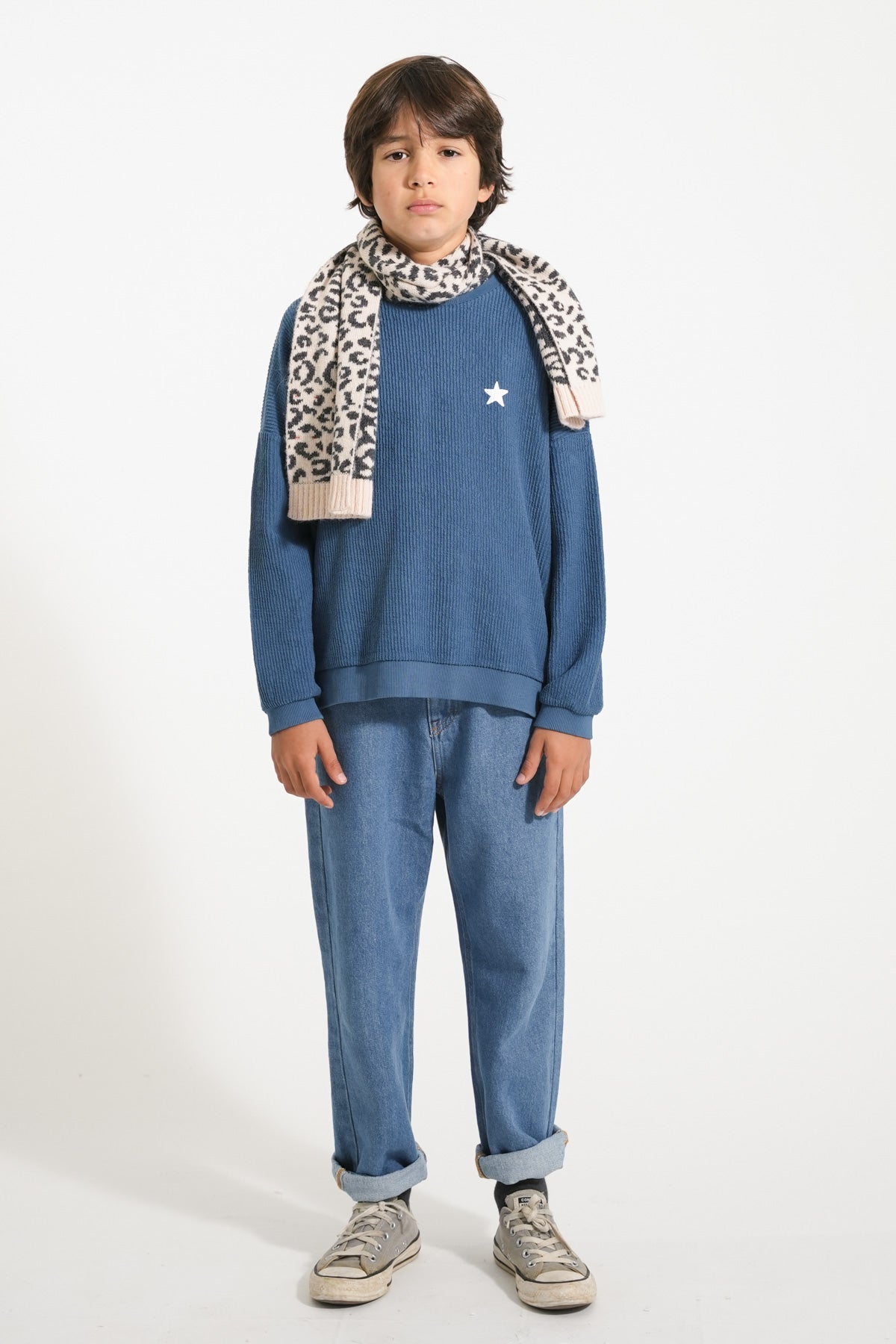 Sudadera con logo | Azul