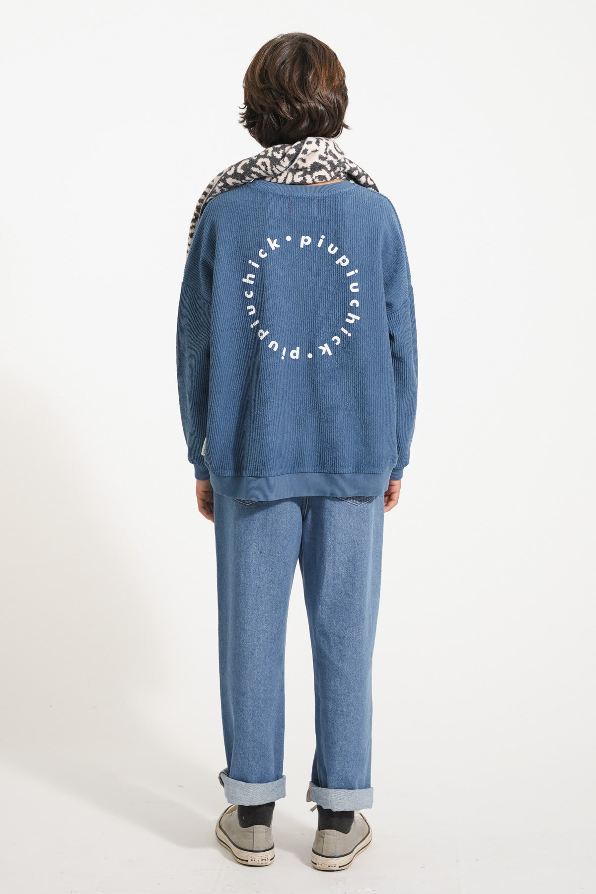 Sudadera con logo | Azul