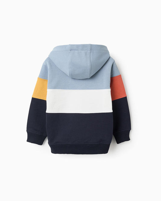 Sudadera de niño de manga larga en azul claro