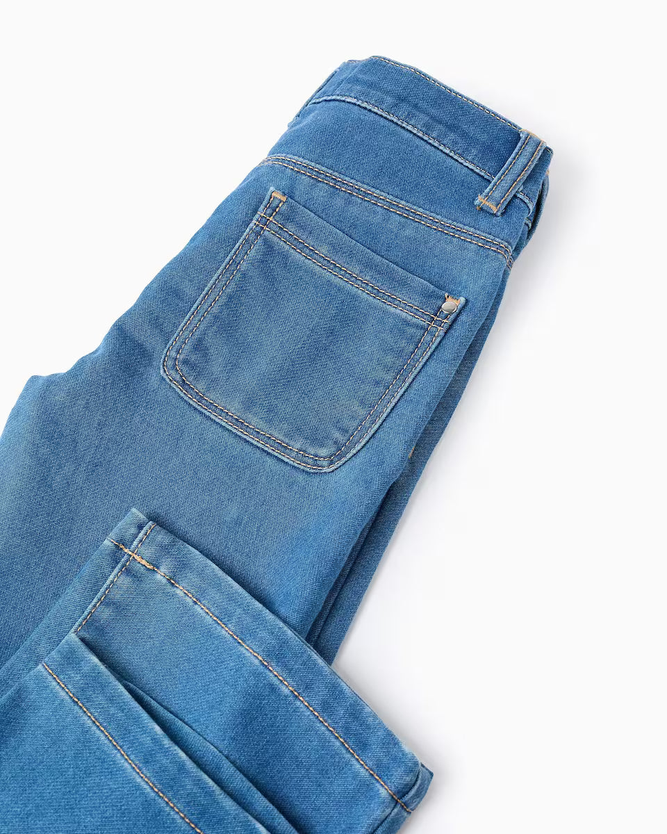 Vaquero de niña flare fit