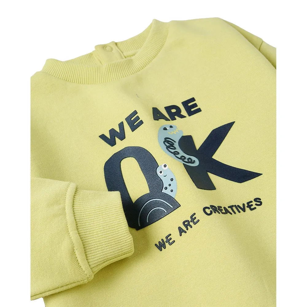 Sudadera amarilla