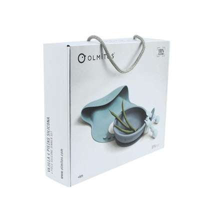 Vajilla silicona 0088 blue - Olmitos