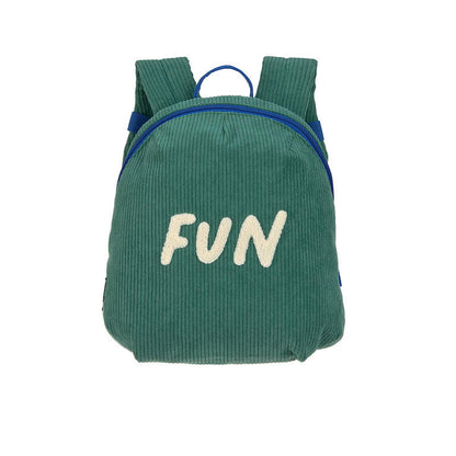 Mochila INY BACKPACK CORD OCEAN GREEN - Lässig