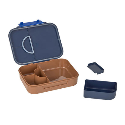 LUNCHBOX BENTO SMILE NAVY BLUE - Lässig