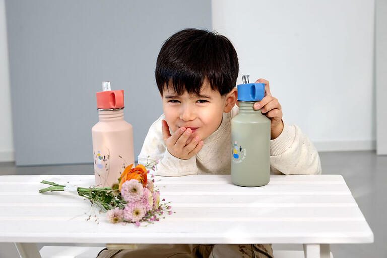 BOTELLA ACERO INOX. EXPLORER BLU 500ML