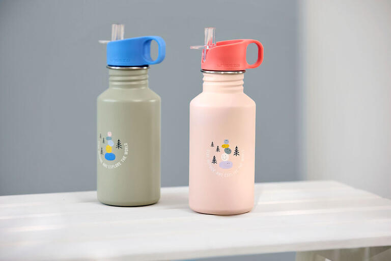 Botella agua ACERO INOX. EXPLORER ROS 500ML