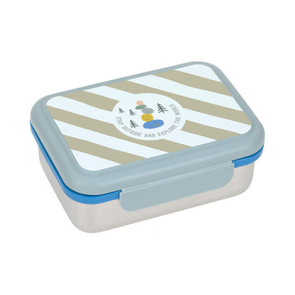 LUNCHBOX STAINLESS EXPLORER BLUE - Lässig