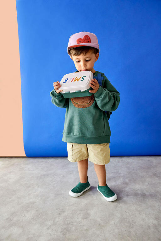 Kit botella+tupper SMILE MILKY/OCEAN
