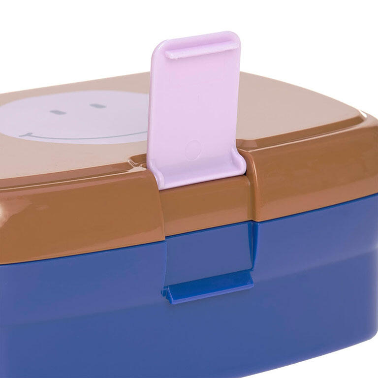 Kit botella+tupper SMILE CARAMEL/BLU