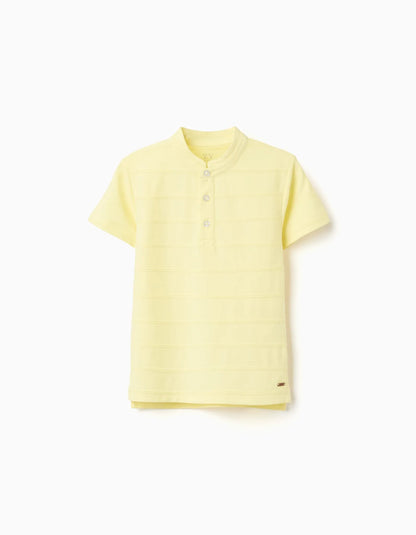 Polo niño amarillo manga corta - Zippy