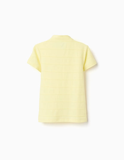 Polo niño amarillo manga corta - Zippy