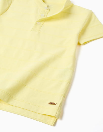 Polo niño amarillo manga corta - Zippy