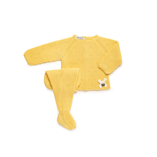Conjunto bebé azul de Juliana