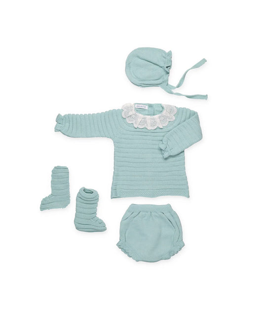 Conjunto 25578 verde agua