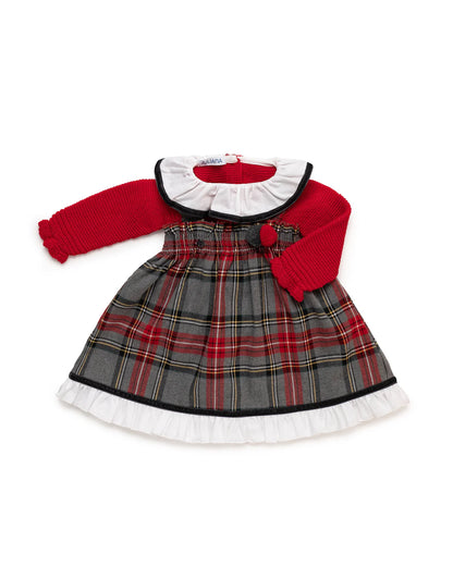 Conjunto niña de Pichi+jersey 25656 - Juliana