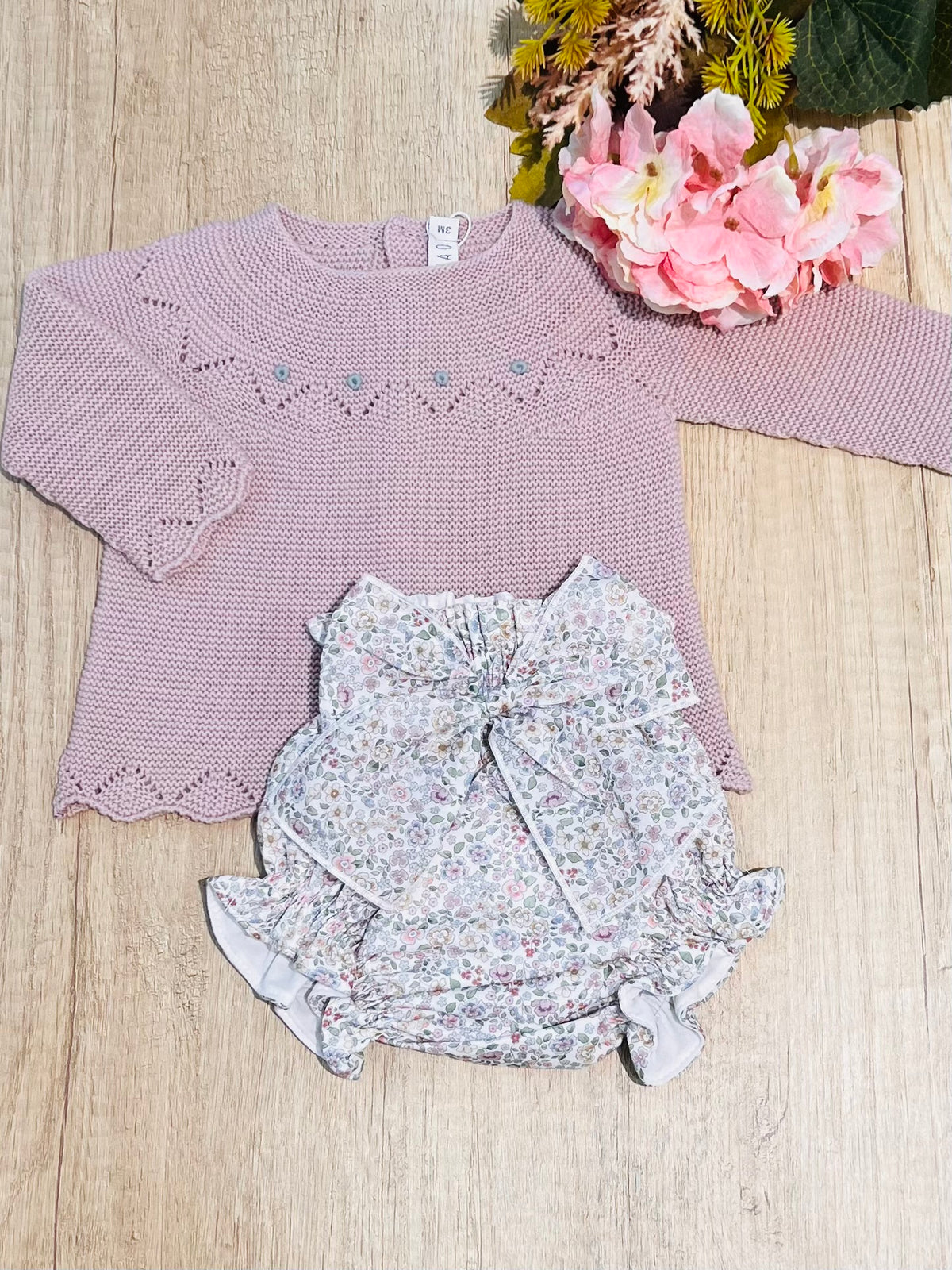 Conjunto bebé Paloma de la O