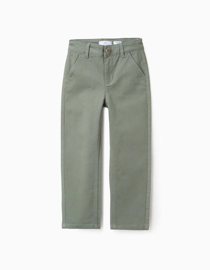 Pantalones chino verde - Zippy