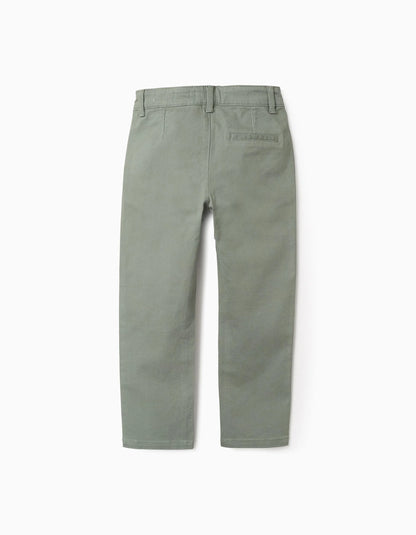 Pantalones chino verde - Zippy